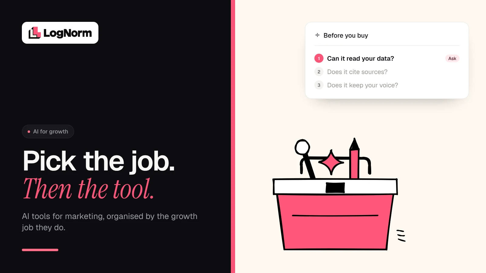 AI tools for marketing: what to use for each growth job